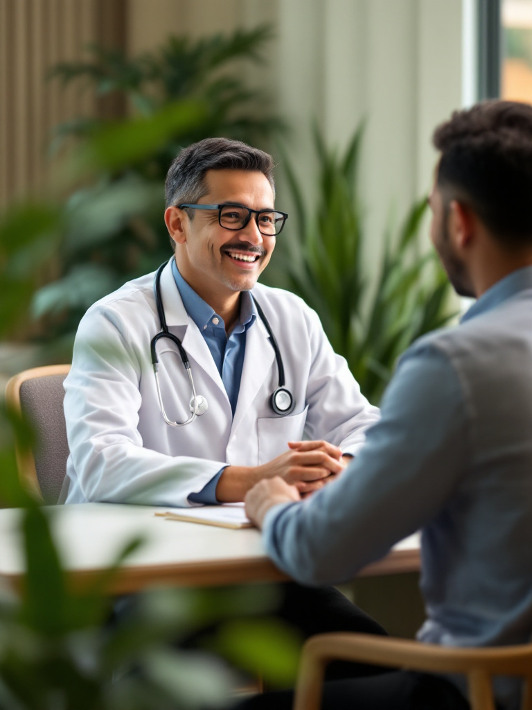 Private adult circumcision consultation with a male doctor at Klinik Lunaria