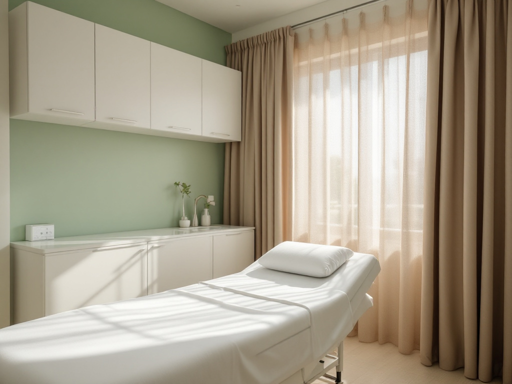 Private procedure room at Klinik Lunaria